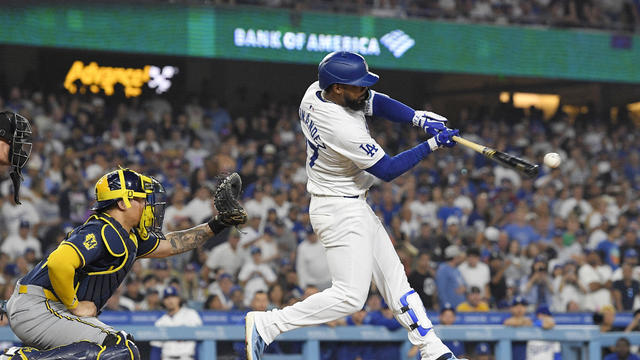 Brewers Dodgers Baseball 